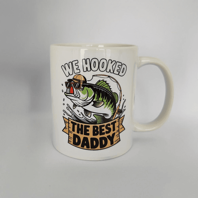 Best Daddy Fishing Mug - Personalised Mug